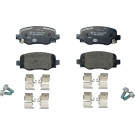 Hella | Bremsbelagsatz, Scheibenbremse | 8DB 355 025-481