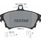 Textar | Bremsbelagsatz, Scheibenbremse | 2198304