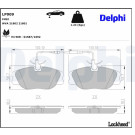 Delphi | Bremsbelagsatz, Scheibenbremse | LP909 Delphi | Bremsbelagsatz, Scheibenbremse | LP909
