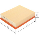 BOSCH 1 457 433 310 Luftfilter