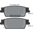 2426601 Bremsbelagsatz, Scheibenbremse Q+