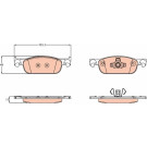 GDB2157 Bremsbelagsatz, Scheibenbremse GDB2157 Bremsbelagsatz, Scheibenbremse