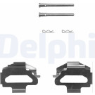 Delphi LX0150 Zubehörsatz, Scheibenbremsbelag