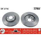 TRW | Bremsscheibe | DF2716