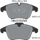 2227201 Bremsbelagsatz, Scheibenbremse