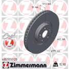 Zimmermann | Bremsscheibe | 400.5557.20