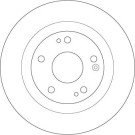 DF6705 Bremsscheibe DF6705 Bremsscheibe
