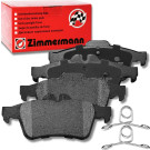 Zimmermann | Bremsbelagsatz, Scheibenbremse | 24137.168.1