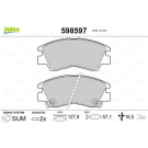 Valeo | Bremsbelagsatz, Scheibenbremse | 598597