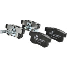 Delphi | Bremsbelagsatz, Scheibenbremse | LP1972