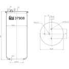 FEBI BILSTEIN 37908 Federbalg, Luftfederung