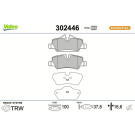 Valeo Bremsbelagsatz, Scheibenbremse ESSENTIAL 302446