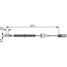 1 987 482 461 Seilzug, Feststellbremse
