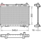 Denso | Kühler, Motorkühlung | DRM10113