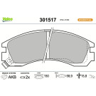 301517 Bremsbelagsatz, Scheibenbremse ESSENTIAL