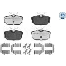 Meyle Bremsbelagsatz, Scheibenbremse MEYLE-PD: Advanced performance and design 025 232 2417/PD