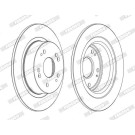 Ferodo | Bremsscheibe | DDF1776C