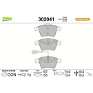 302041 Bremsbelagsatz, Scheibenbremse ESSENTIAL 302041 Bremsbelagsatz, Scheibenbremse ESSENTIAL