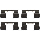 FEBI BILSTEIN 181938 Zubehörsatz, Scheibenbremsbelag FEBI BILSTEIN 181938 Zubehörsatz, Scheibenbremsbelag