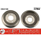 TRW | Bremstrommel | DB4108