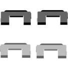 Hella | Zubehörsatz, Scheibenbremsbelag | 8DZ 355 204-471