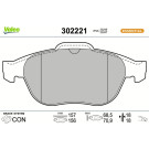 302221 Bremsbelagsatz, Scheibenbremse ESSENTIAL