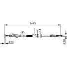 BOSCH | Seilzug, Feststellbremse | 1 987 477 623 BOSCH | Seilzug, Feststellbremse | 1 987 477 623