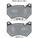 2619601 Bremsbelagsatz, Scheibenbremse