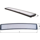 LA 102 Filter, Innenraumluft