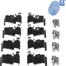 Blue Print ADT348610 Zubehörsatz, Scheibenbremsbelag