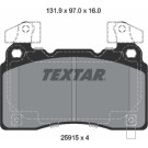 Textar | Bremsbelagsatz, Scheibenbremse | 2591503