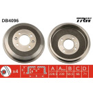 TRW | Bremstrommel | DB4096