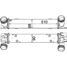 Mahle | Ladeluftkühler | CI 146 000P