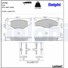 Delphi | Bremsbelagsatz, Scheibenbremse | LP756 Delphi | Bremsbelagsatz, Scheibenbremse | LP756