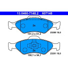 13.0460-7148.2 Bremsbelagsatz, Scheibenbremse