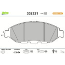 Valeo Bremsbelagsatz, Scheibenbremse ESSENTIAL 302321