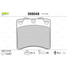 598048 Bremsbelagsatz, Scheibenbremse