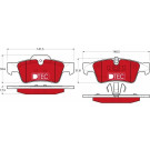 GDB1643DTE Bremsbelagsatz, Scheibenbremse DTEC COTEC GDB1643DTE Bremsbelagsatz, Scheibenbremse DTEC COTEC