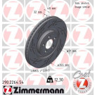 Zimmermann | Bremsscheibe | 290.2264.54