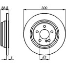 BOSCH | Bremsscheibe | 0 986 478 472