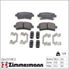 24421.170.3 Bremsbelagsatz, Scheibenbremse