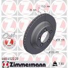 Zimmermann | Bremsscheibe | 460.4522.20