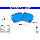 13.0460-3886.2 Bremsbelagsatz, Scheibenbremse