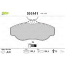 Valeo | Bremsbelagsatz, Scheibenbremse | 598441