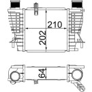 CI 264 000S Ladeluftkühler BEHR