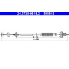 24.3728-0848.2 Seilzug, Kupplungsbetätigung 24.3728-0848.2 Seilzug, Kupplungsbetätigung