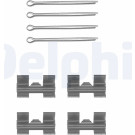 Delphi LX0032 Zubehörsatz, Scheibenbremsbelag