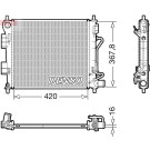 DRM41018 Kühler, Motorkühlung