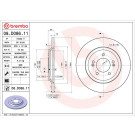 Brembo | Bremsscheibe | 08.D086.11