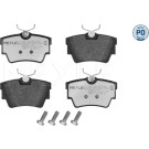 Meyle | Bremsbelagsatz, Scheibenbremse | 025 239 8017/PD